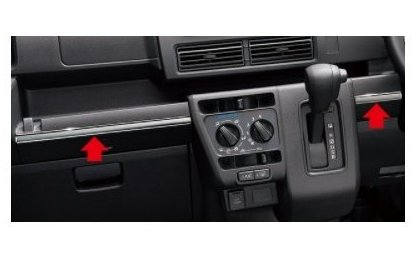TOYOTA PIXIS VAN　トヨタ ピクシスバン【S700M S710M】　メッキ調インパネモール[08280-B5120]｜MAP-S