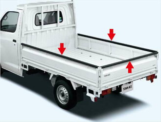 トヨタ純正用品　タウンエーストラック　純正 S403U S413U ゲートプロテクター（サイド・リヤ）　08451-BZ010