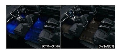 トヨタ ヴェルファイア【GGH30W GGH35W AGH30W AGH35W AYH30W】インテリアイルミネーション(２モードタイプ)[0852B-58021]