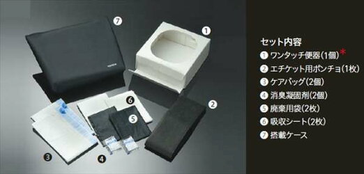トヨタ純正用品　ヴォクシー　純正 ZWR90 MZRA90 携帯トイレ（簡易セット）　082B0-52030