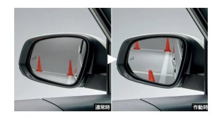 トヨタ ヴォクシー【ZWR90W ZWR95W MZRA90W MZRA95W】　リバース連動ミラー(アドバンストパーク無車)[08641-28140]｜MAP-S
