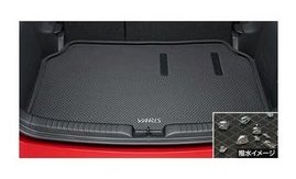 TOYOTA YARIS　トヨタ ヤリス【MXPH10/15 MXPA10/15 KSP210】　ラゲージソフトトレイ【ブラック】[08241-52170]