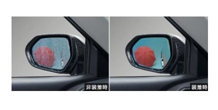 トヨタ ヤリスクロス【MXPB10 MXPB15 MXPJ10 MXPJ15】　レインクリアリングブルーミラー【適応表要確認】[08169-52170]