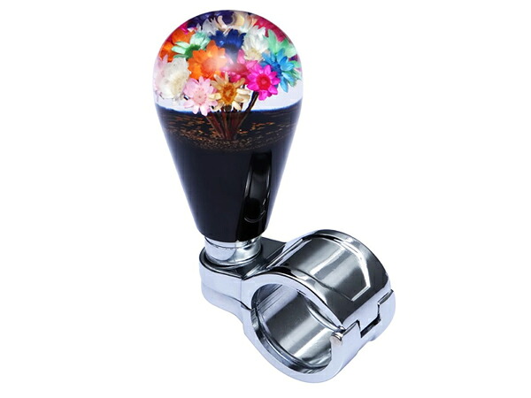 JETイノウエ　ハンドルスピンナー　水中花　花増量タイプ　ブラック　506153