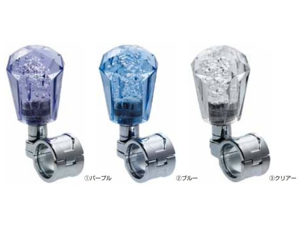 JETイノウエ　ハンドルスピンナー　クリスタルダイヤカット泡スピンナー　ホワイト　506213　*トラック用品*