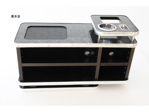 楽天市場】JETイノウエ コンソールBOX ピアノブラック 592851 