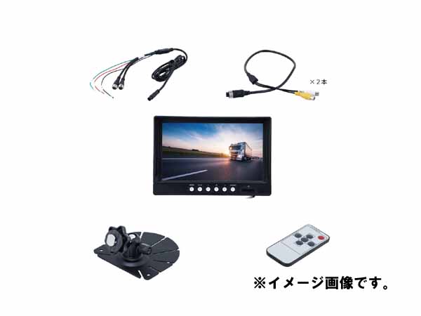 JETイノウエ　9インチIPSオンダッシュモニター　12V/24V　592913｜MAP-S
