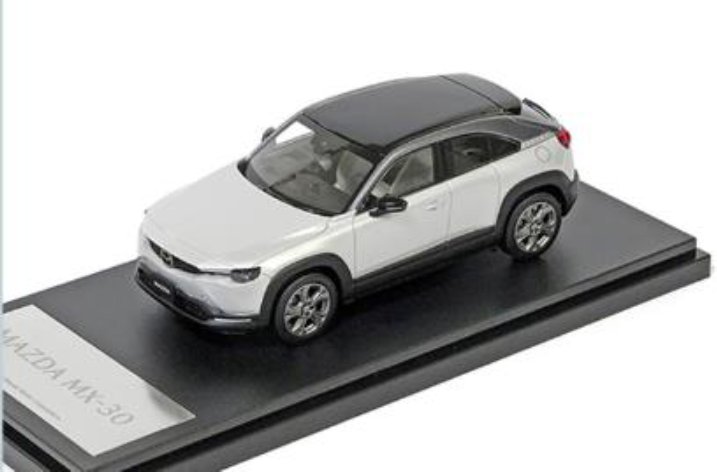 マツダコレクション　モデルカー　ミニカー　MX-30 セラミックメタリック(3トーン)　ガソリンエンジン　1/43　100周年記念モデル　MD53V99X1