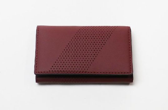 マツダコレクション　ビジネスカードケース　バーガンディ　MDE2W9L3V