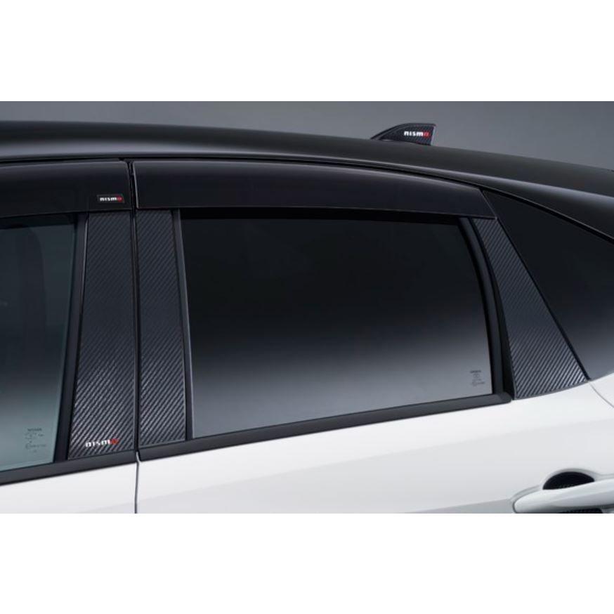 日産 NISSAN ピラーガーニッシュ Note Aura、Note(E13)全車用 ※プラスチックバイザー装着車用　802DSRNE31｜MAP-S
