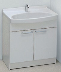 楽天市場 Totolda608atqra病院用洗面化粧台600 5 796実容量 9l洗面器 陶器製扉 木質 パーチクルボード メラミンシート製 給水栓 自動水栓 サーモスタット 床給水 エイプラス