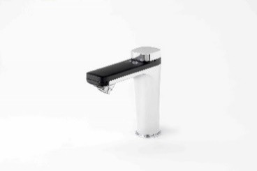 ミナミサワSN2-VBスイスイシングル立水栓取替印字機つや消し黒いこと水の泡吐水（ホンブルグ帽流れ）蓄電池式取り付き穴径22～28粍剪刀込み圧5～35粍注：冷ややかさ地操作手順ではありません