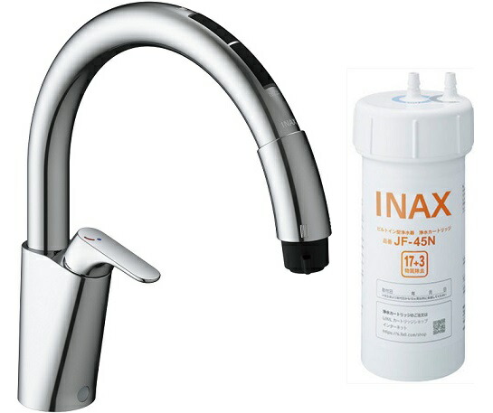 LIXIL タッチレスハンドシャワー水栓　JF-NAB 464SYX INAX INAX/LIXIL JF-NAB464SYX(JW) キッチン用タッチレス水栓