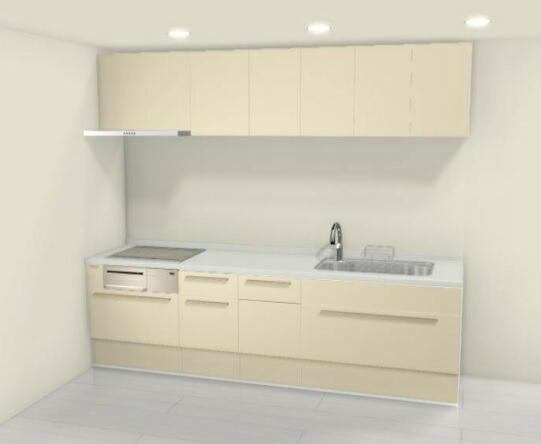 LIXILリシェルSI20システムキッチンI型間口：2700ミリ３口コンロ深型食洗器水栓ナビッシュハンズフリーシロッコファン商品のみ｜エイプラス 592,369円