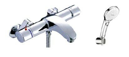 LIXILBF-A147TSRM風呂場水栓スパウト長さ66粍シャワー天々SPA U取り替えっこ付(めっき操作手順)