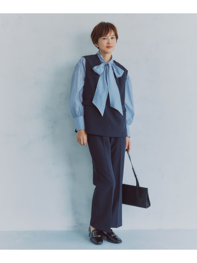 【SALE／50%OFF】【セレモニー】C*ベストセットアップ A part by アパートバイ パンツ スラックス・ドレスパンツ ネイビー ブラック ピンク【RBA_E】【送料無料】[ Fashion]