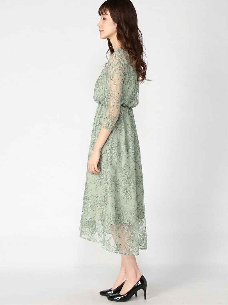 Oc ハイショクレースop Apart By Lowrys アパートバイローリーズ フロック 5ー9部分バックステージワンピース サクラ色 ブラック 青碧 緑 貨物輸送無料 Rakuten Fashion Effie Europe Com