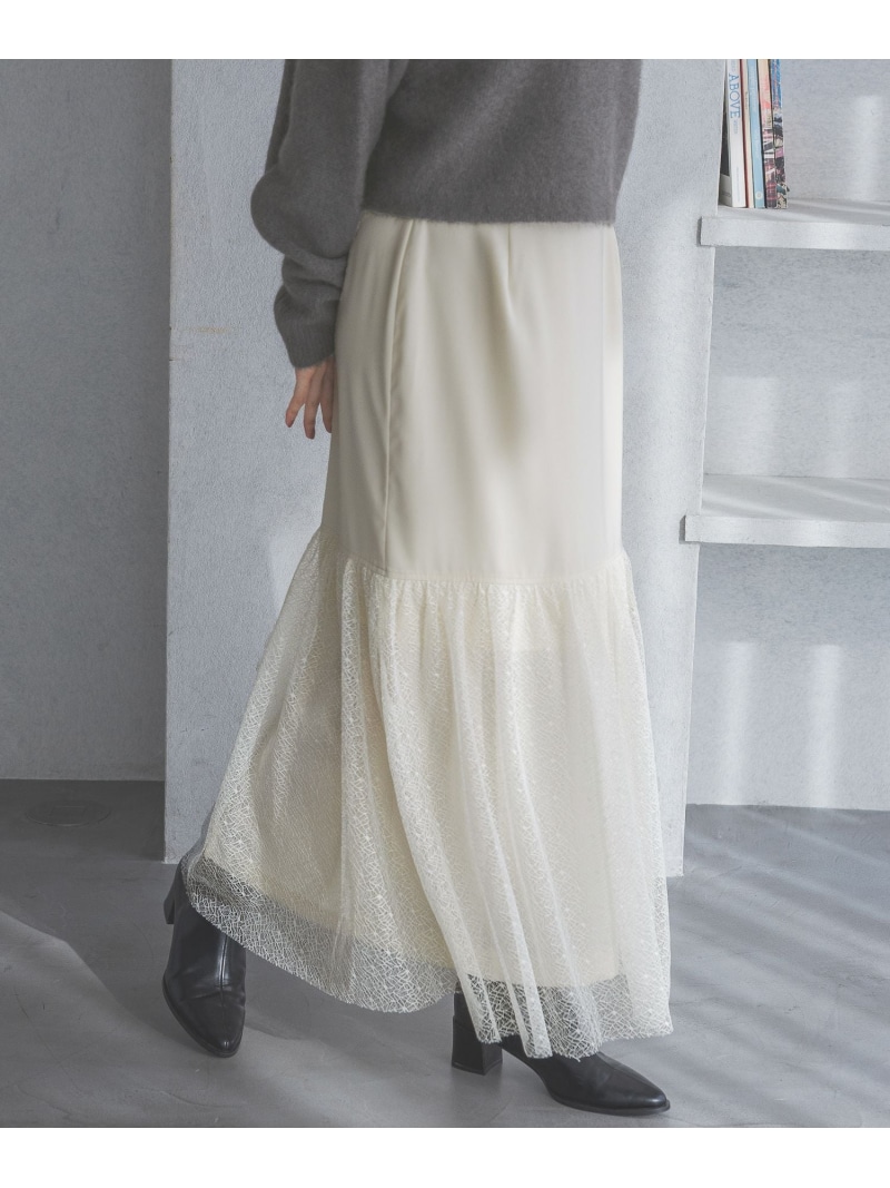 楽天市場】【再入荷】ホソプリーツティアードスカート A part by
