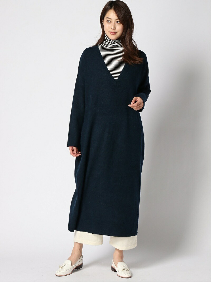 楽天市場 Rakuten Fashion Sale 58 Off 12gフカvルーズop Apart By Lowrys アパートバイローリーズ ワンピース ニットワンピース ネイビー ブラウン ベージュ オレンジ Rba E 送料無料 Apart By Lowrys
