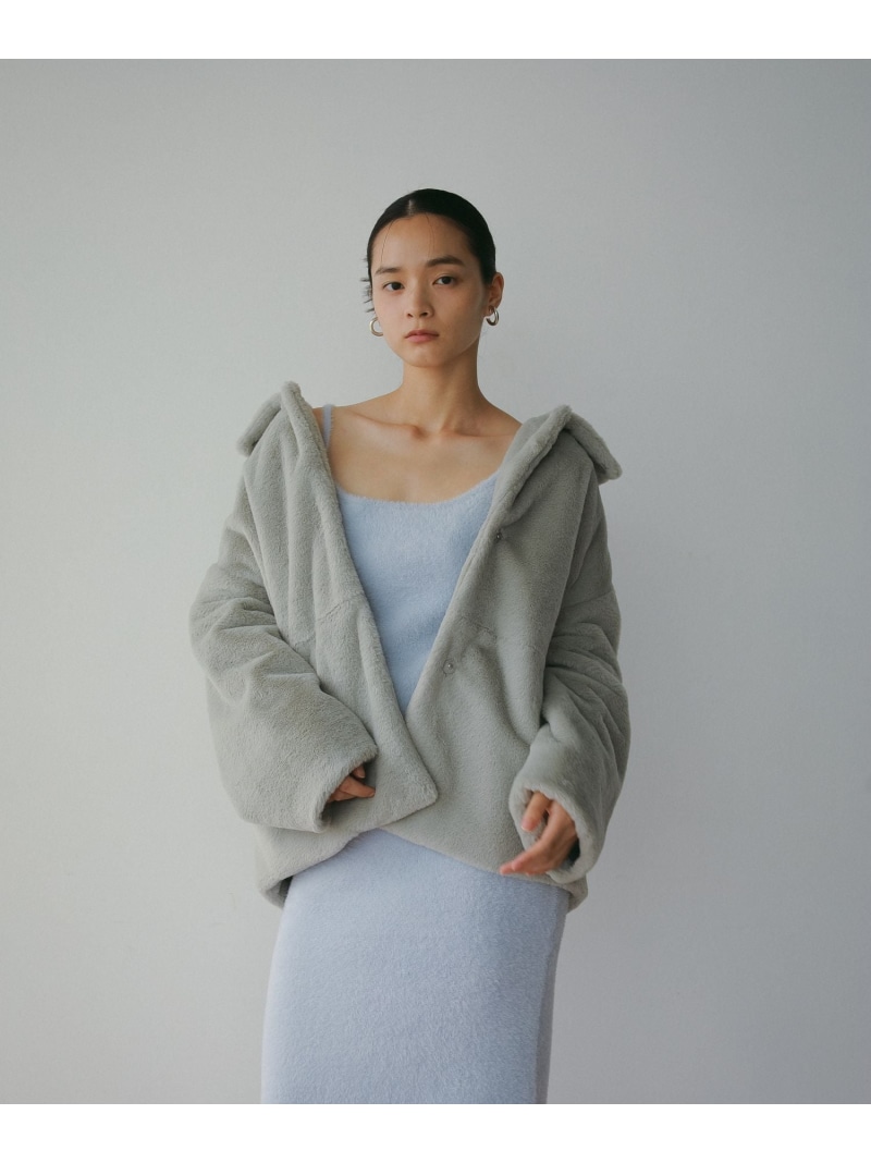 楽天市場】【SALE／31%OFF】【e/rm】エコファーロングコート e/rm