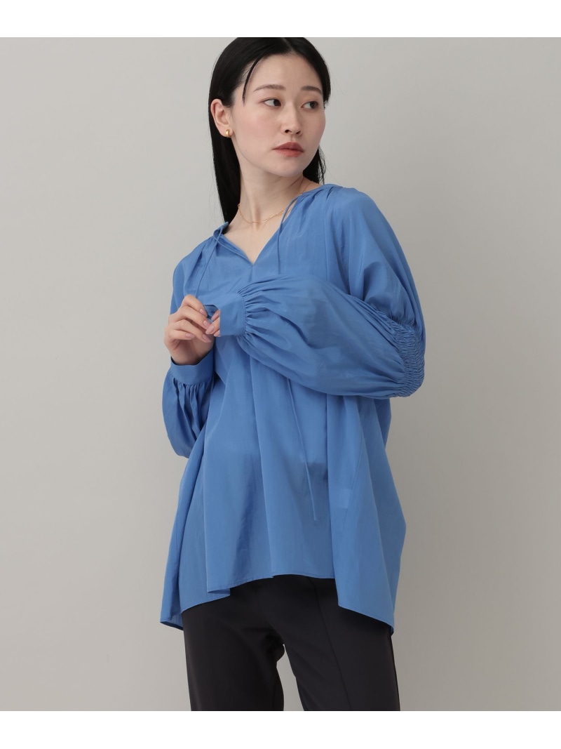 【SALE／20%OFF】リライムライトローンブラウス A part by アパートバイ トップス シャツ・ブラウス ブルー ホワイト レッド【RBA_E】【送料無料】[ Fashion]