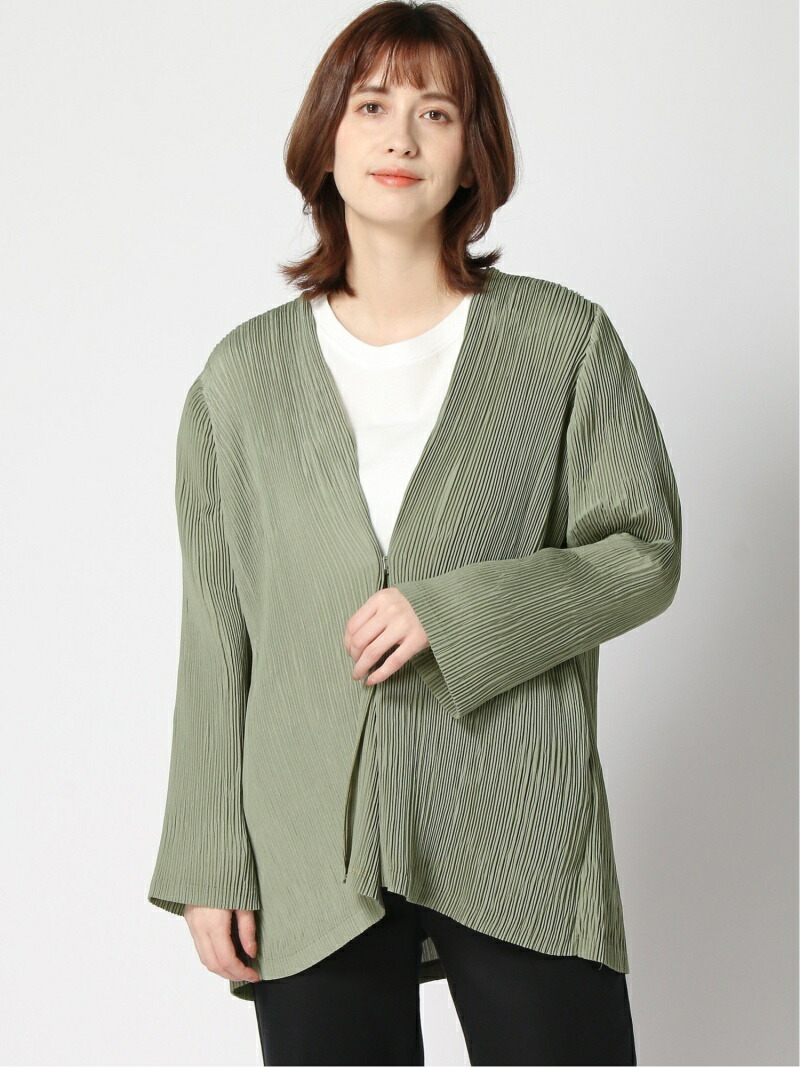 最先端 Poプリーツノーカラーjk Apart By Lowrys アパートバイローリーズ コート ジャケット ノーカラージャケット グリーン グレー ベージュ 送料無料 Rakuten Fashion 売り切れ必至 Gsshop Com Br