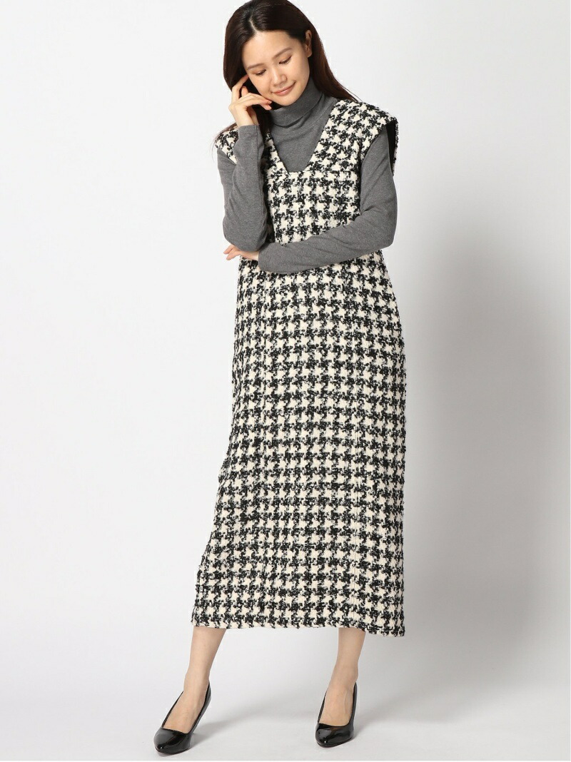 ツイードジャンパースカート Apart By Lowrys アパートバイローリーズ スカート ジャンパースカート 送料無料 Rakuten Fashion Srmdelhi Org