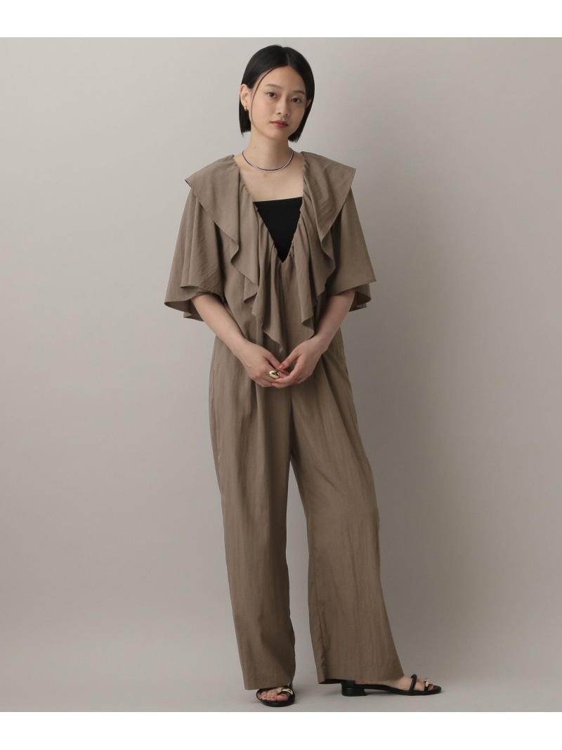 【たっき】ANAYI  ロング丈 ヨーリュー ペイズリー オールインワン 極美品 アナイ ヨウリュウ オールインワン ペイズリー ロング丈