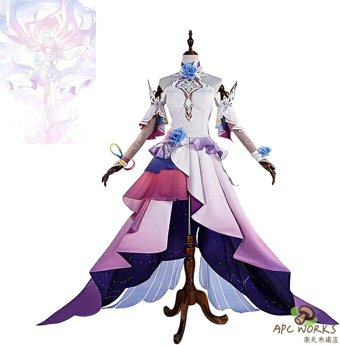 崩壊スターレイル キュレネ コスプレ衣装 人気ゲーム おしゃれ 豪華セット コスチュームセット 萌えグッズ アクセサリー付き 日常 学園祭 漫遊展 舞台服 パーティー ハロウィン クリスマス学園祭 プレゼント 文化祭 イベント パーティー