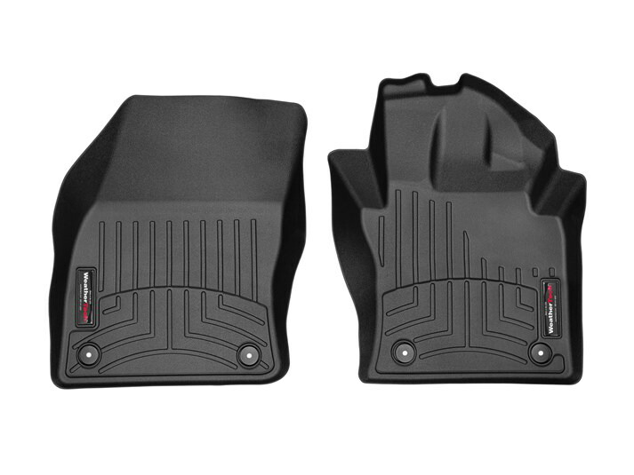 【WeatherTech/ウェザーテック正規輸入元】VOLKSWAGEN（フォルクスワーゲン） ティグアン（2016年～2023年） 右ハンドル車 フロアマット/フロアライナー（フロント）（ブラック）