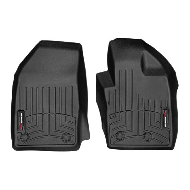 【WeatherTech/ウェザーテック正規輸入元】FIAT（フィアット） 500X（2015年～2019年）右ハンドル車　フロアマット/フロアライナー（フロント）（ブラック）｜APdirect