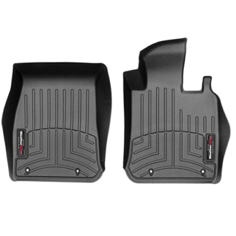 【WeatherTech/ウェザーテック正規輸入元】BMW 1シリーズ F20（F20/F21）(2012～2019年) 右ハンドル車 フロアマット/フロアライナー（フロント）（ブラック）