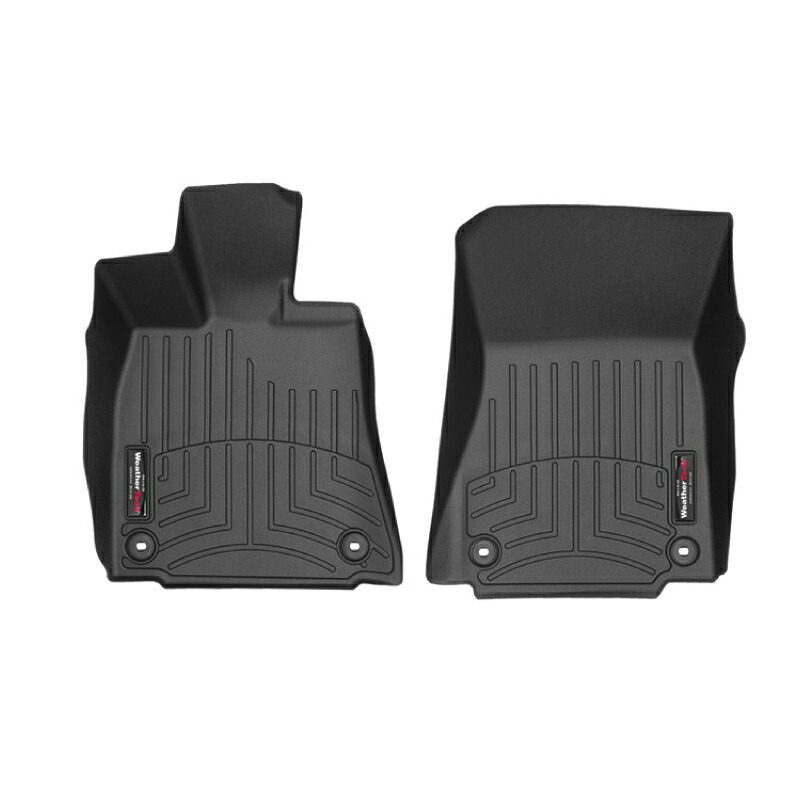 【WeatherTech/ウェザーテック正規輸入元】LEXUS レクサス IS / IS500 (2014年~2024年) フロアマット/フロアライナー 左ハンドル用 1列目 (フロント) (ブラック)