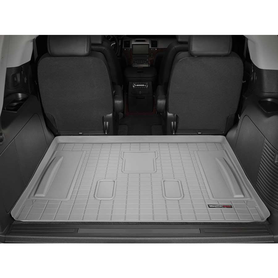 【WeatherTech/ウェザーテック正規輸入元】キャデラック　エスカレード（2007～2013年）カーゴライナー/ラゲッジマット（グレー）｜APdirect