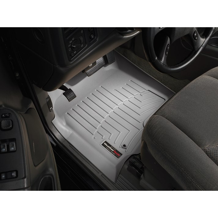 【WeatherTech/ウェザーテック正規輸入元】シボレー　タホ（2000～2006年）左ハンドル車 フロアマット/フロアライナー（フロント＆リア）（グレー）