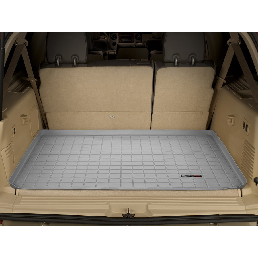 【WeatherTech/ウェザーテック正規輸入元】リンカーン　ナビゲーター L（2007～2014年）カーゴライナー/ラゲッジマット（グレー）