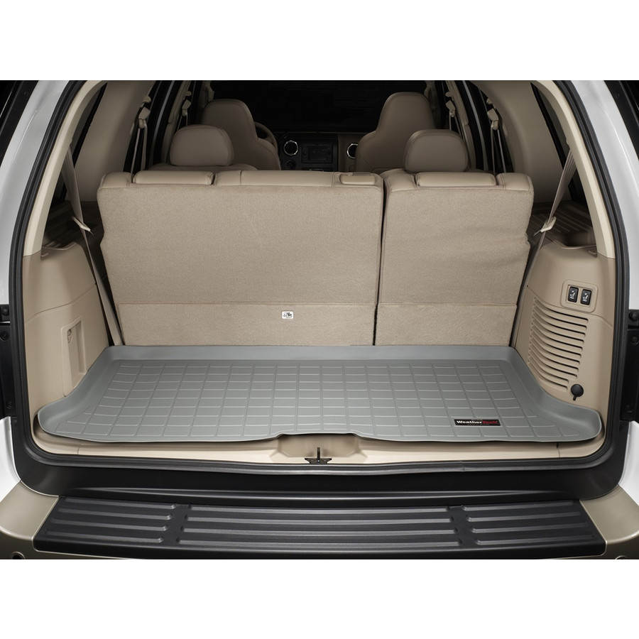 【WeatherTech/ウェザーテック正規輸入元】リンカーン　ナビゲーター（2003～2017年）（※３列目後ろ）カーゴライナー/ラゲッジマット（グレー）｜APdirect