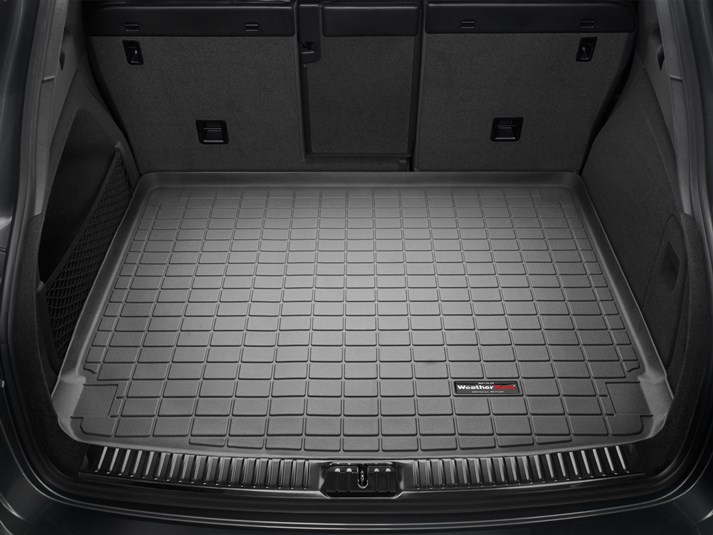 【WeatherTech/ウェザーテック正規輸入元】ポルシェ カイエン（958型）（2010年3月～2017年11月）（※スタンダードBOSEオーディオシステム）カーゴライナー/ラゲッジマット（ブラック）