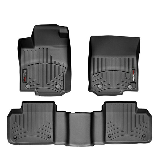 【WeatherTech/ウェザーテック正規輸入元】MERCEDES BENZ(メルセデス ベンツ) GLEクラス (2016~2019年)左ハンドル車 フロアマット/フロアライナー(フロント&リア)(ブラック)|APdirect