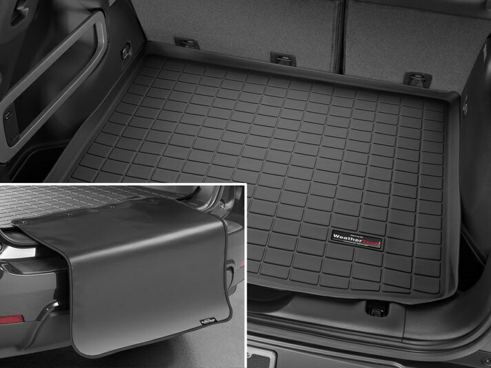 【WeatherTech/ウェザーテック正規輸入元】MERCEDES BENZ（メルセデス ベンツ） GLEクラス W167（2019年6月～） カーゴライナー/ラゲッジマット（バンパーガード付）（ブラック）