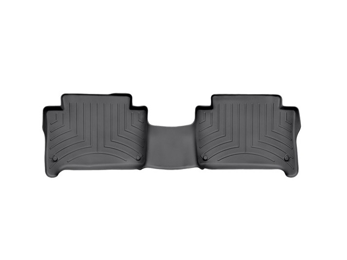 【WeatherTech/ウェザーテック正規輸入元】Audi（アウディ） Q7（2006～2015年） フロアマット/フロアライナー（リア２列目）（ブラック）