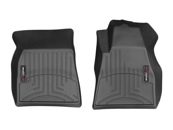 【WeatherTech/ウェザーテック正規輸入元】TESLA(テスラ) モデルS（2015～2020年）右ハンドル車 フロアマット/フロアライナー（フロント）（ブラック）