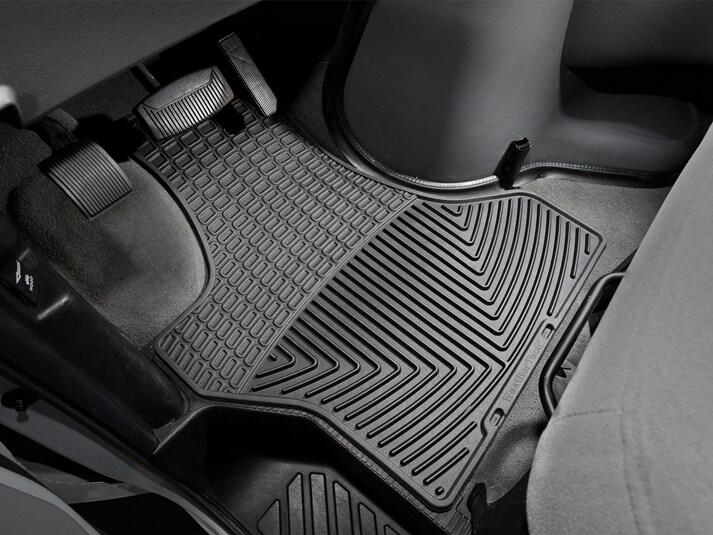 【WeatherTech/ウェザーテック正規輸入元】FORD（フォード）エコノライン　Eシリーズ（1999～2022年）左ハンドル車 オールウェザーフロアマット（フロントのみ）（ブラック）