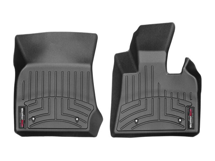 【WeatherTech/ウェザーテック正規輸入元】BMW XシリーズX3（2014～2015年）右ハンドル車 フロアマット/フロアライナー（フロント）（ブラック）