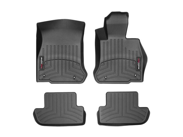 【WeatherTech/ウェザーテック正規輸入元】BMW M6 グランクーペ(F06)（2014～2019年） 右ハンドル車用 フロアマット/フロアライナー（フロント＆リア）（ブラック）