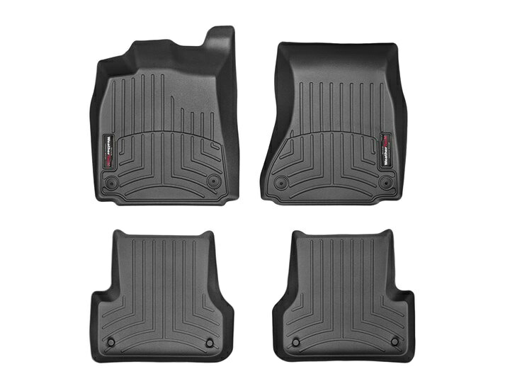 【WeatherTech/ウェザーテック正規輸入元】Audi(アウディ) A7/S7(2012~2018年)左ハンドル車 フロアマット/フロアライナー(フロント&リア)(ブラック)|APdirect