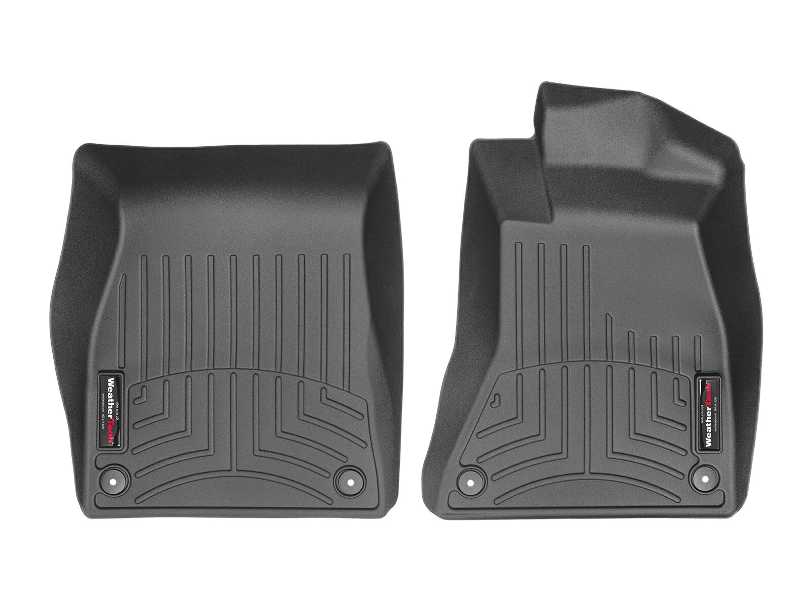 【WeatherTech/ウェザーテック正規輸入元】TOYOTA(トヨタ)RAV4(ラヴフォー)(2019~2025年)右ハンドル車用 フロアマット/フロアライナー(フロント)(ブラック)