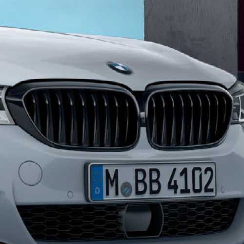 春色3カラー✧ BMW 51712430993 M パフォーマンス グロス ブラック