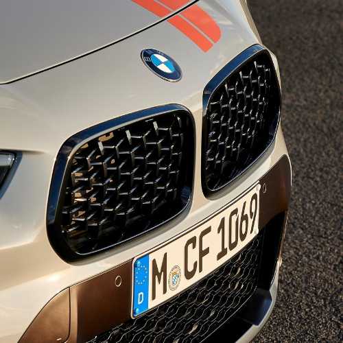 楽天市場】BMW純正 M Performance ブラック・キドニー・グリル（X2 F39