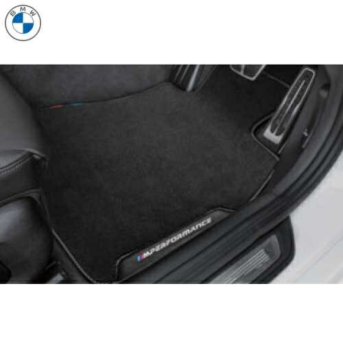 BMW純正 M performance フロアーマットセット(ベロア)(フロント・リヤ)（右ハンドル車用）(G01/G02/F97/F98/G08)｜APdirect